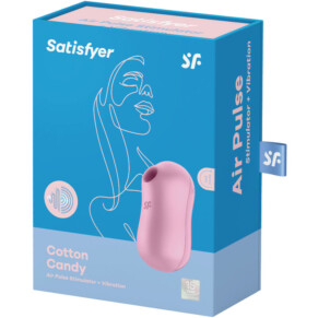 Buy Satisfyer Cotton Candy Air Pulse Stimulator & Vibrator Lilac on Sale
