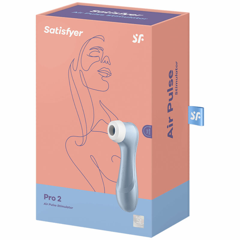 Satisfyer Pro 2 Air Pulse Stimulator Blue on Sale