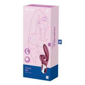 satisfyer touch me rabbit vibration red 41152 4