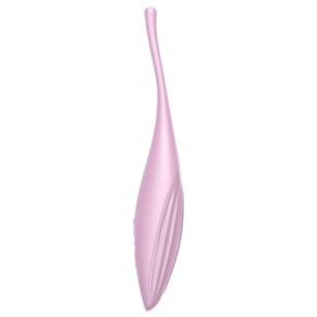 4061504009674 Satisfyer Twirling Joy Clit Tip Vibrator Pink