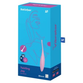 Satisfyer Twirling Joy Clit Tip Vibrator Pink on Sale